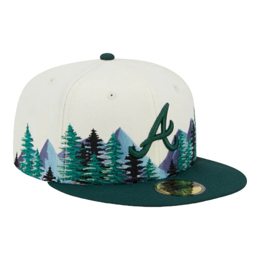 New Era Atlanta Braves Outdoor Collection 59FIFTY Fitted Hat Cap - Picture 4 of 8